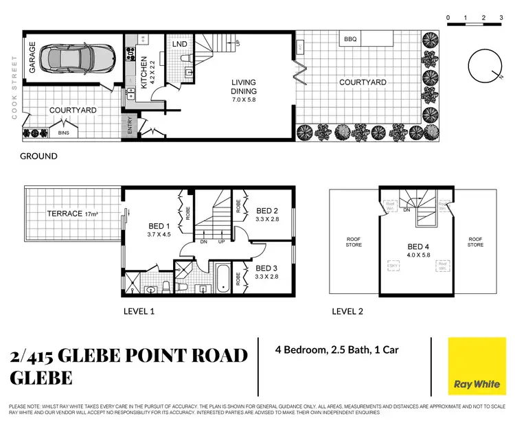 Floorplan of Homely house listing, 2/415 Glebe Point Road (Enter via Cook Street), Glebe NSW 2037