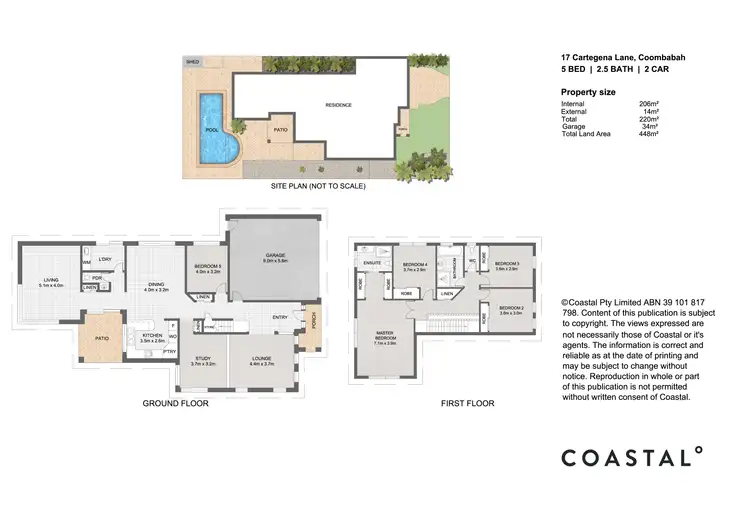 Floorplan of Homely house listing, 17 Cartagena Lane, Coombabah QLD 4216