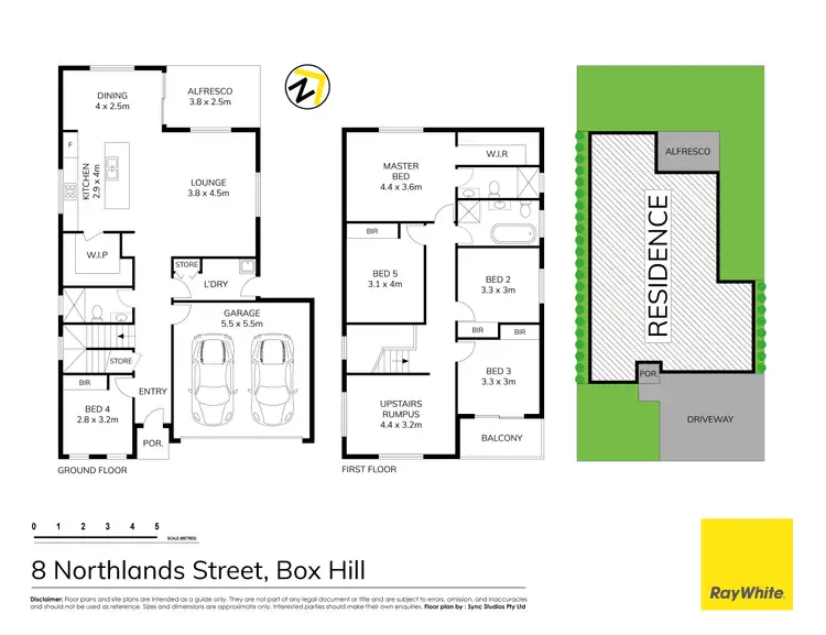 Floorplan of Homely house listing, 8 Northlands Street, Box Hill NSW 2765