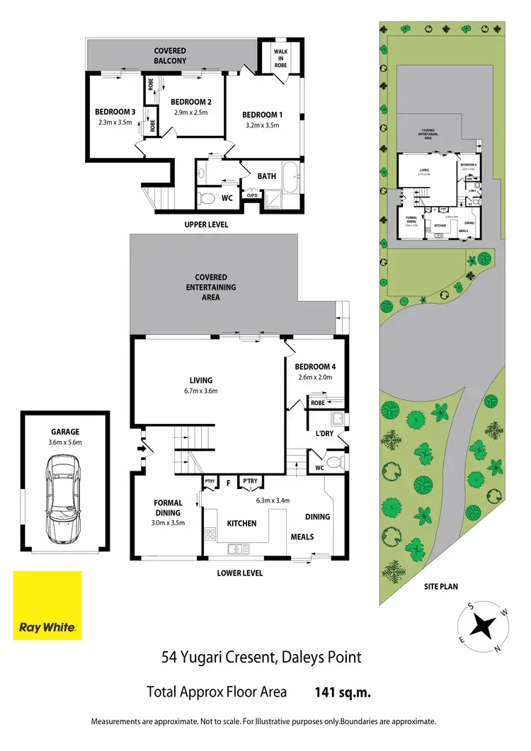 Floorplan of Homely house listing, 54 Yugari Crescent, Daleys Point NSW 2257
