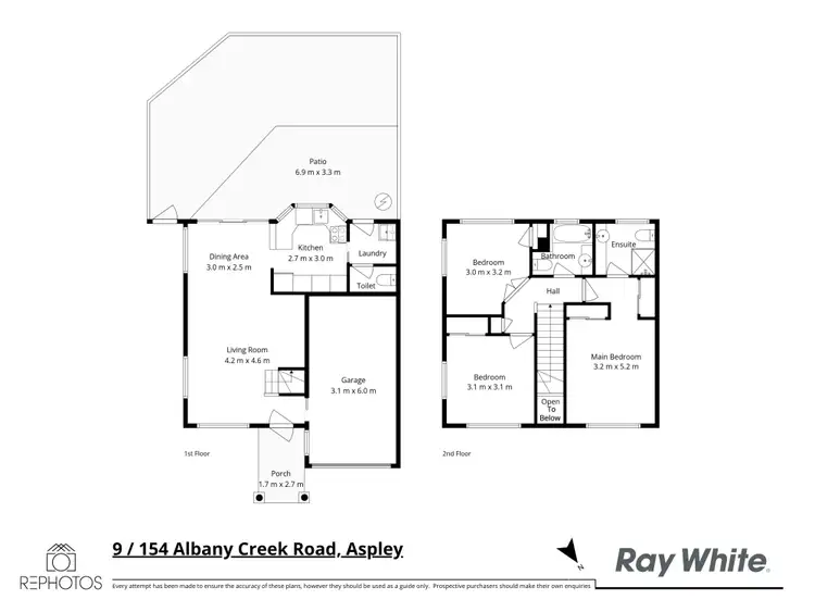 Floorplan of Homely townhouse listing, 9/154 Albany Creek Road, Aspley QLD 4034