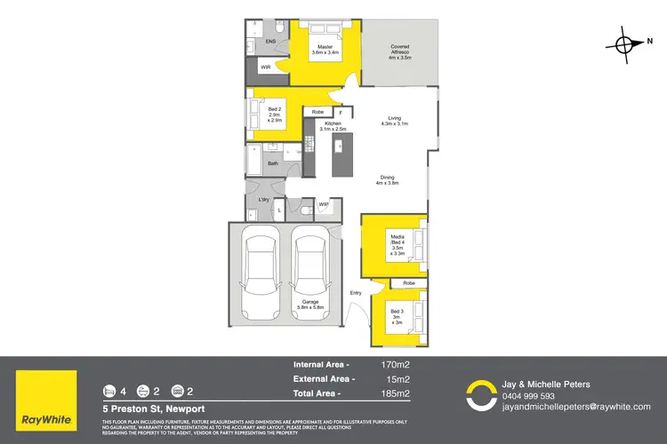 Floorplan of Homely house listing, 5 Preston Street, Newport QLD 4020