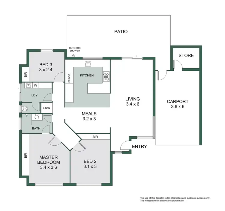 Floorplan of Homely villa listing, 6/215 Washington Street, Victoria Park WA 6100