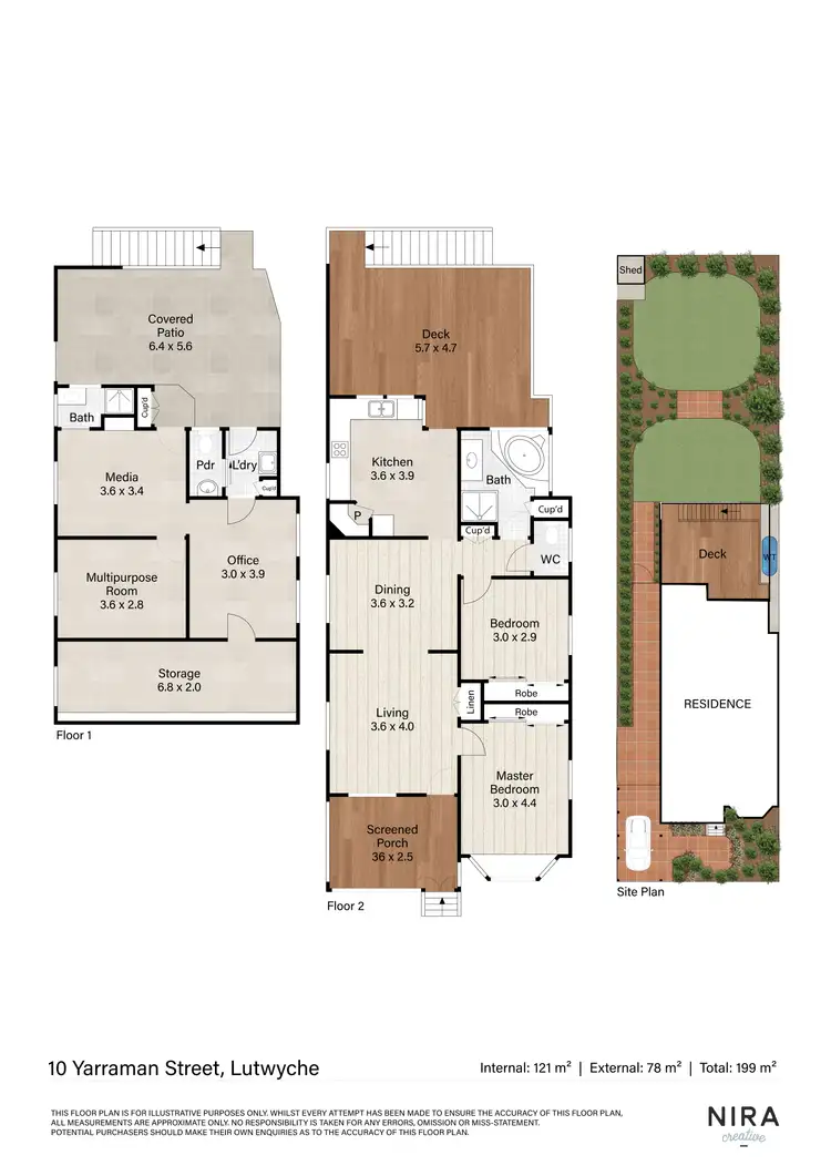Floorplan of Homely house listing, 10 Yarraman Street, Lutwyche QLD 4030