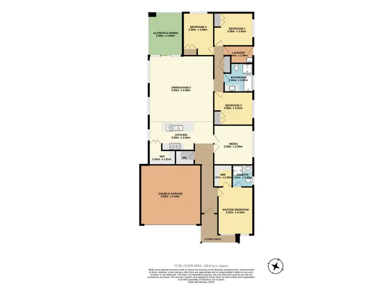 Floorplan of Homely house listing, 5 Pasture Way, Calderwood NSW 2527