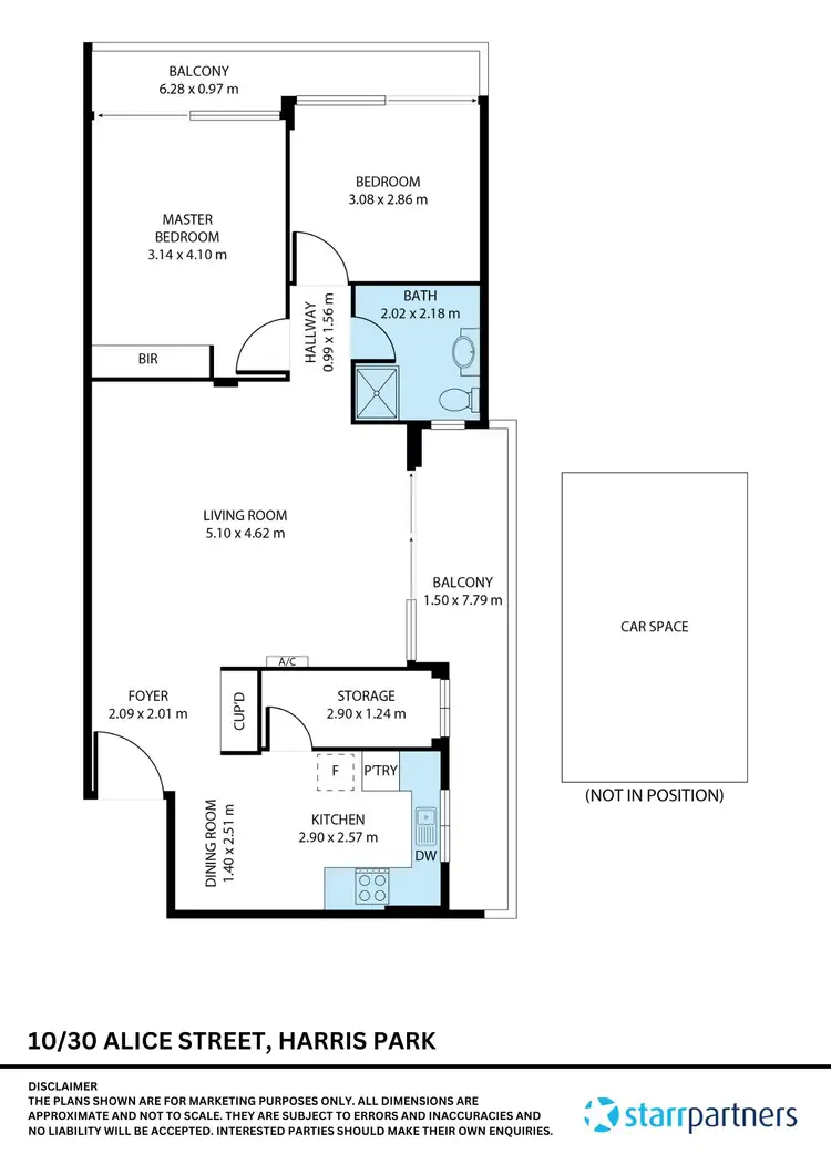 Floorplan of Homely house listing, 10/30 Alice Street, Harris Park NSW 2150