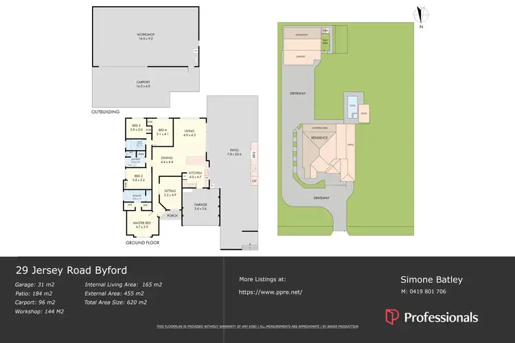 Floorplan of Homely house listing, 29 Jersey Road, Oakford WA 6121