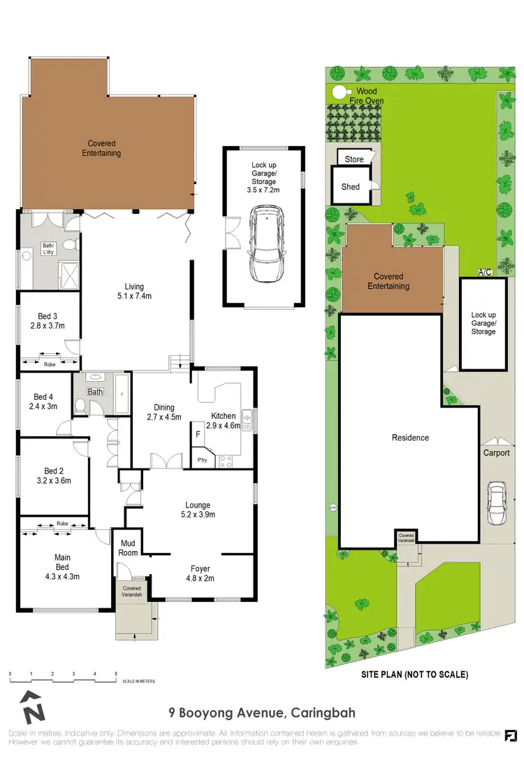 Floorplan of Homely house listing, 9 Booyong Avenue, Caringbah NSW 2229
