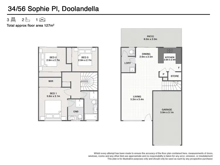 Floorplan of Homely unit listing, Address available on request