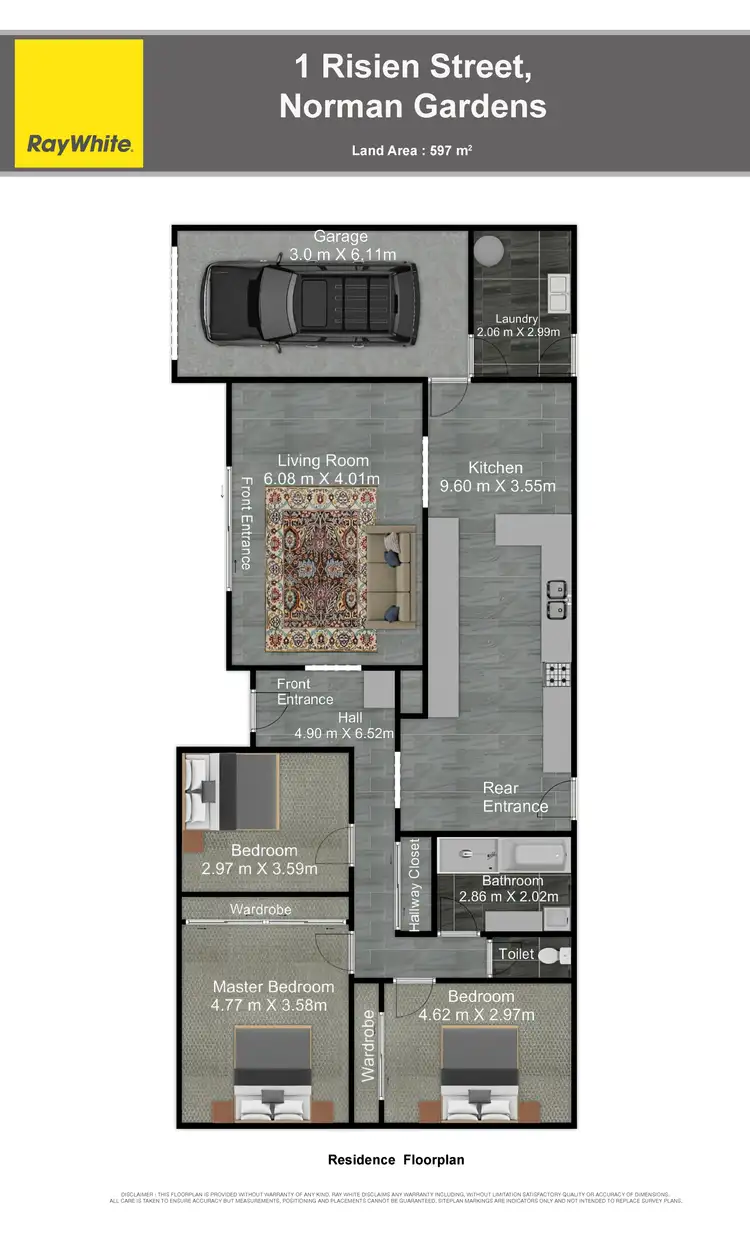 Floorplan of Homely house listing, 1 Risien Street, Norman Gardens QLD 4701