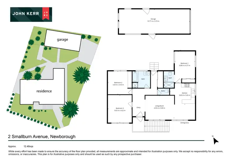 Floorplan of Homely house listing, 2 Smallburn Avenue, Newborough VIC 3825