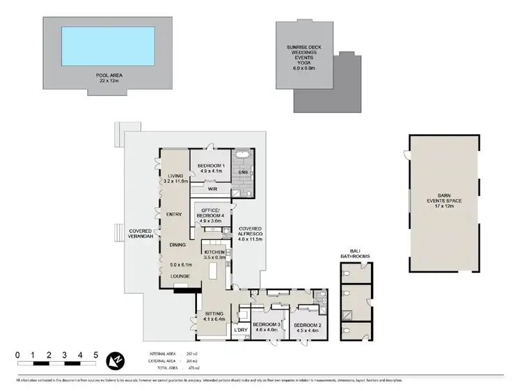 Floorplan of Homely rural property listing, 412 Repentance Creek Road, Repentance Creek NSW 2480