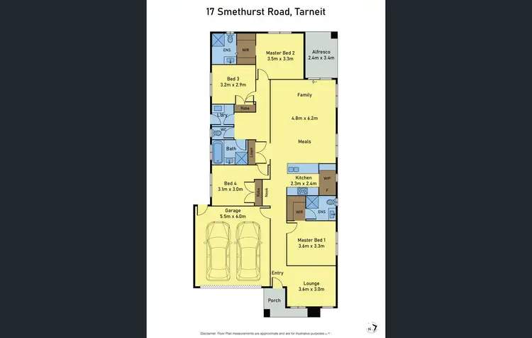 Floorplan of Homely house listing, 19 Smethurst Road, Tarneit VIC 3029