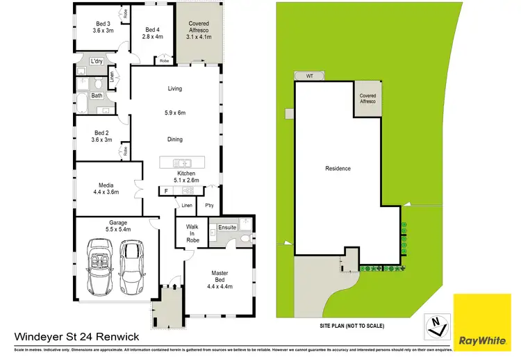 Floorplan of Homely house listing, 24 Windeyer Street, Renwick NSW 2575