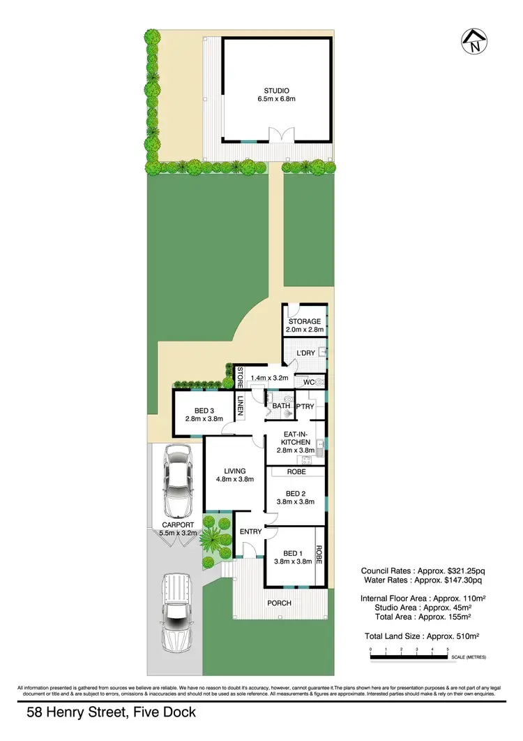 Floorplan of Homely house listing, 58 Henry street, Five Dock NSW 2046