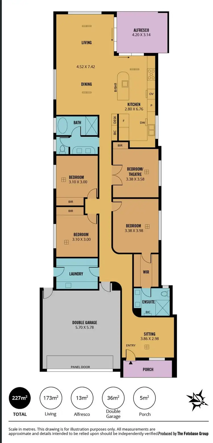 Floorplan of Homely house listing, 11 Beatty Street, Flinders Park SA 5025