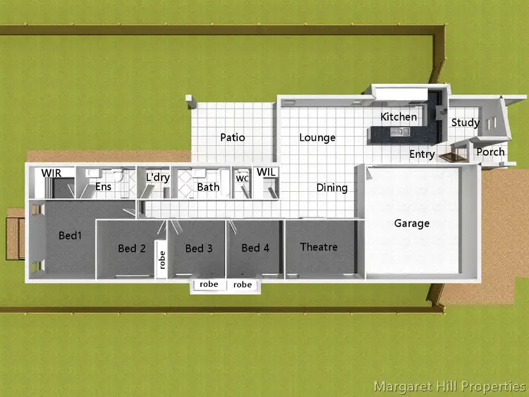 Floorplan of Homely house listing, 54 Madonis Way, Burdell QLD 4818