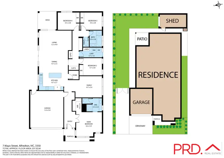 Floorplan of Homely house listing, 7 Mayo Street, Alfredton VIC 3350