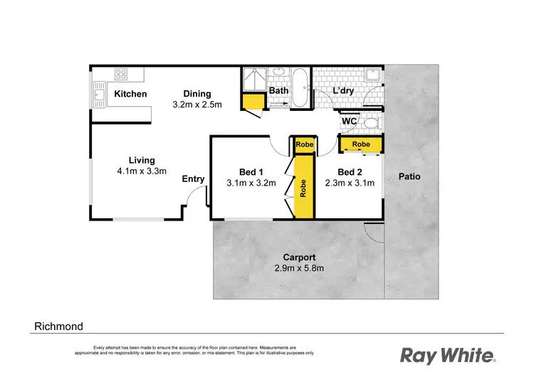 Floorplan of Homely villa listing, 4/114 Windsor Street, Richmond NSW 2753