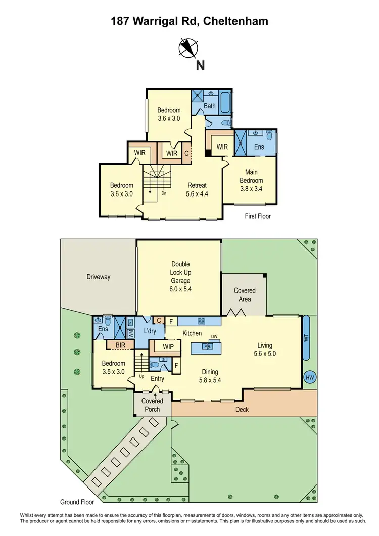 Floorplan of Homely house listing, 187 Warrigal Road, Cheltenham VIC 3192