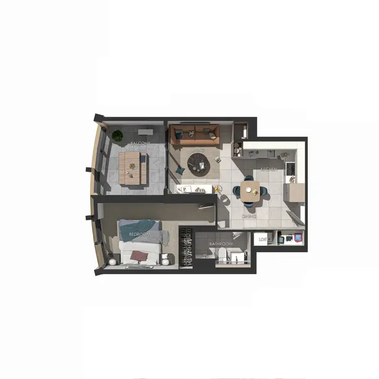 Floorplan of Homely apartment listing, 811/101 Therry St, Melbourne VIC 3000