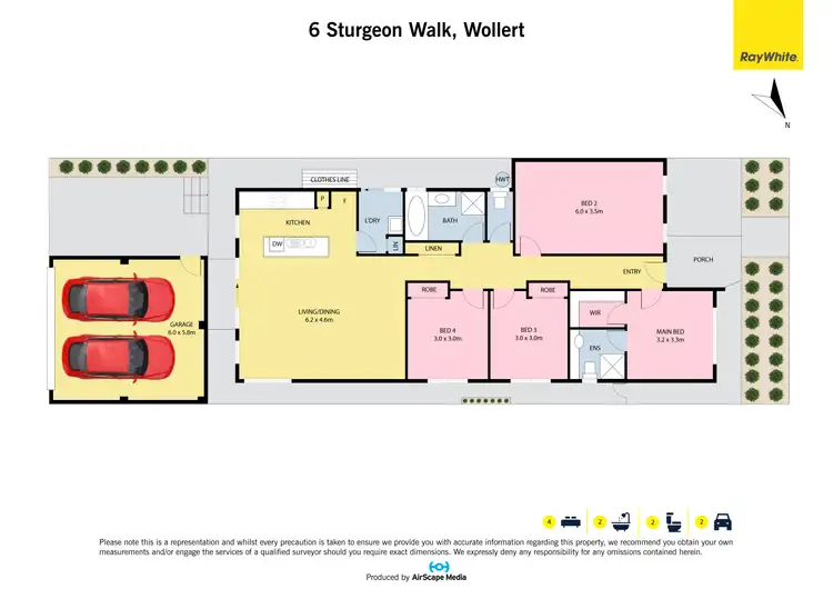 Floorplan of Homely other listing, 6 Sturgeon Walk, Wollert VIC 3750