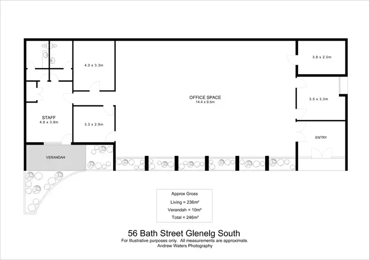 Floorplan of Homely other listing, 56-58 Bath Street, Glenelg South SA 5045