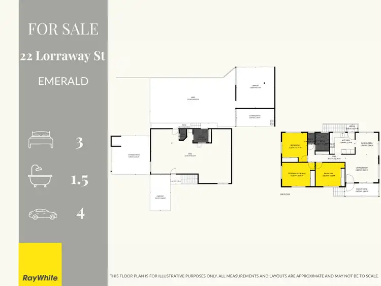 Floorplan of Homely house listing, 22 Lorraway Street, Emerald QLD 4720