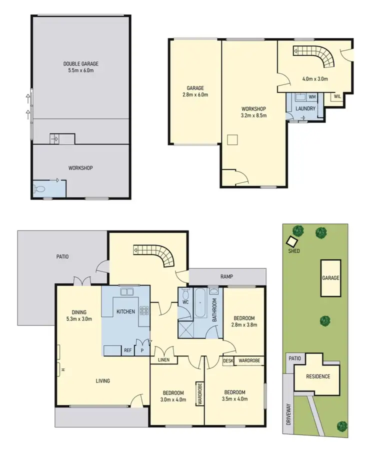 Floorplan of Homely house listing, 31 Dandenong Road, Trevallyn TAS 7250
