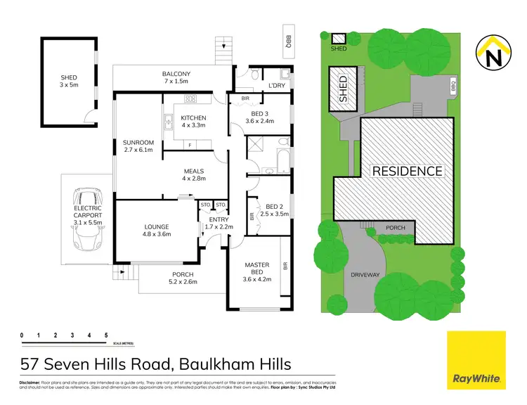 Floorplan of Homely house listing, 57 Seven Hills Road, Baulkham Hills NSW 2153