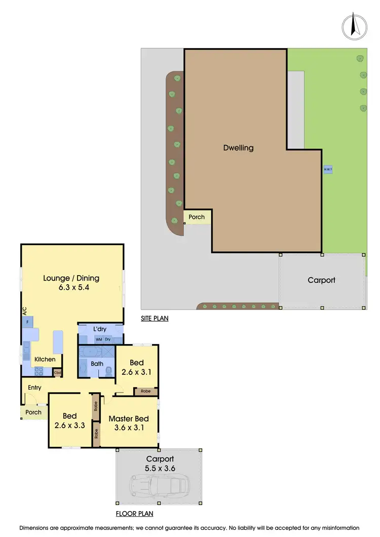 Floorplan of Homely unit listing, 2/27 Hourigan Avenue, Clayton VIC 3168