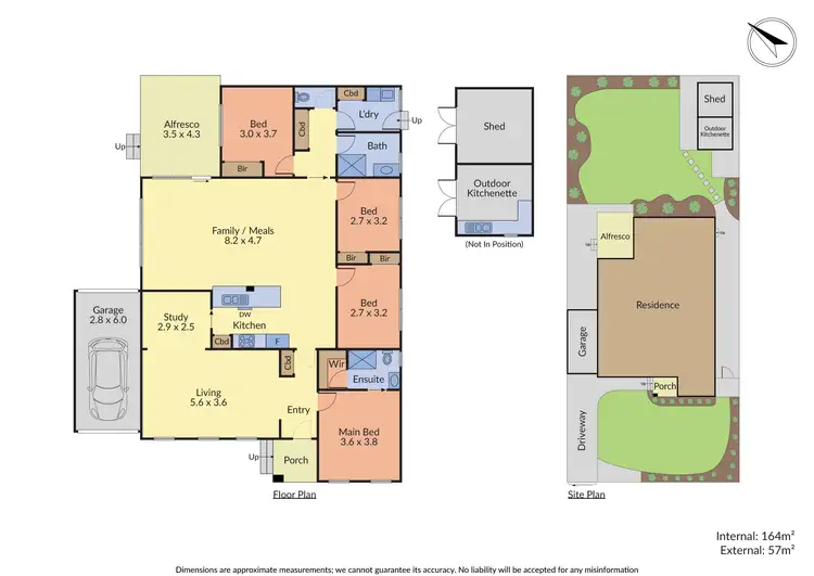 Floorplan of Homely house listing, 3 Spruce Drive, Rowville VIC 3178