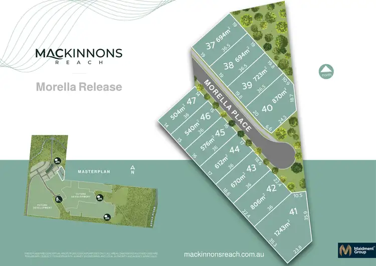 Floorplan of Homely land listing, Lot 43 Morella Place, Bohle Plains QLD 4817