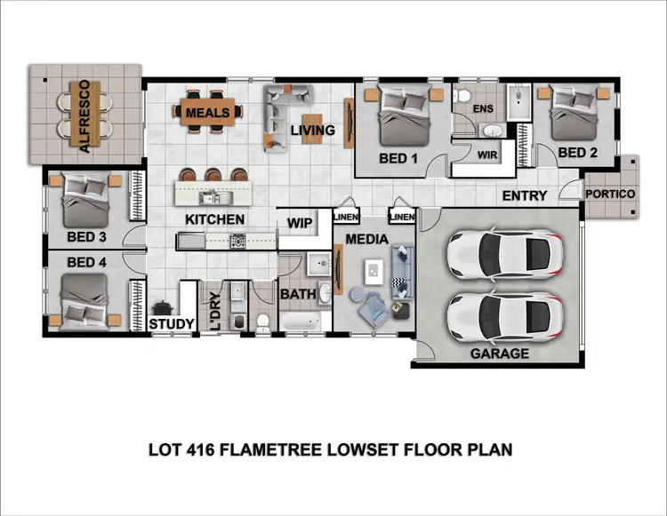 Floorplan of Homely house listing, Address available on request