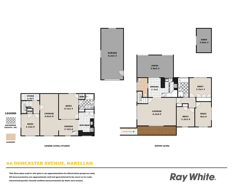 Floorplan of Homely house listing, 66 Doncaster Avenue, Narellan NSW 2567