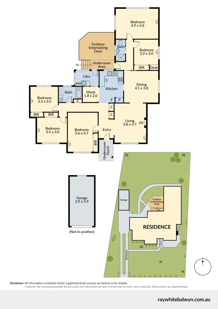 Floorplan of Homely house listing, 3 Cumberland Avenue, Balwyn North VIC 3104
