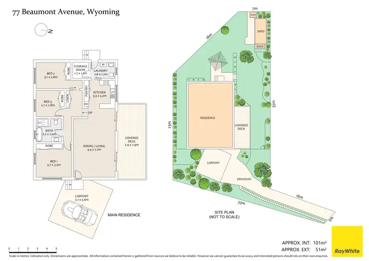 Floorplan of Homely house listing, 77 Beaumont Avenue, Wyoming NSW 2250