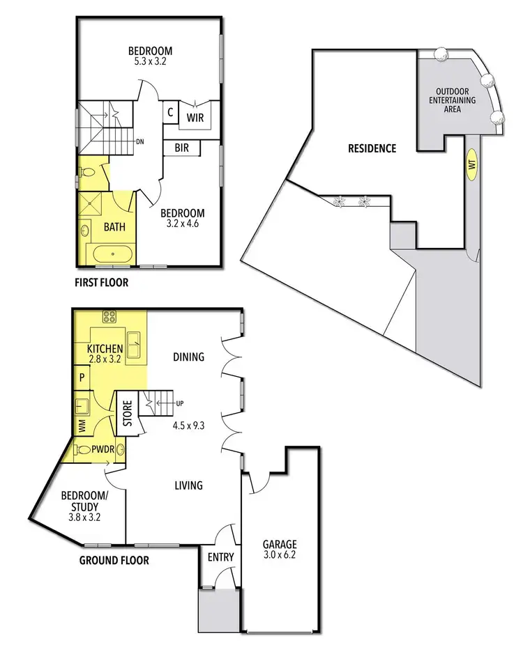 Floorplan of Homely house listing, 15A Waverley Road, Lara VIC 3212