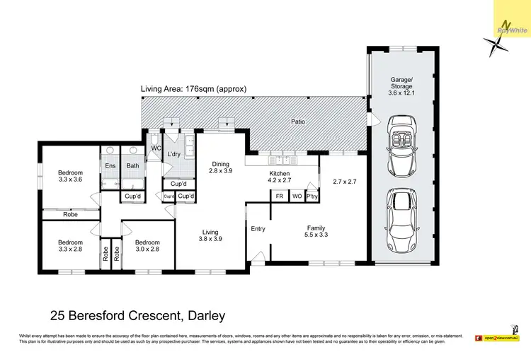 Floorplan of Homely house listing, 25 Beresford Crescent, Darley VIC 3340