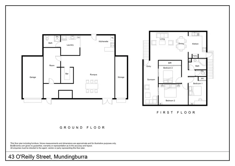 Floorplan of Homely house listing, 43 O'Reilly Street, Mundingburra QLD 4812