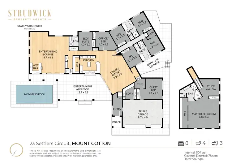 Floorplan of Homely house listing, 23 Settlers Circuit, Mount Cotton QLD 4165