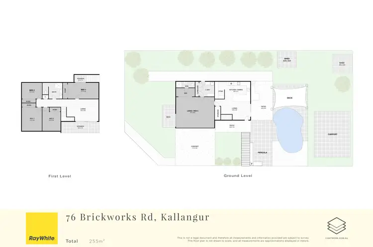Floorplan of Homely house listing, 76 Brickworks Road, Kallangur QLD 4503