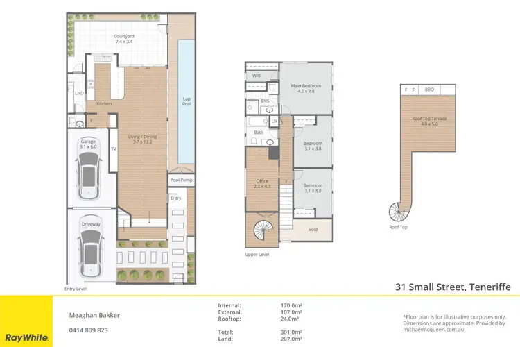 Floorplan of Homely house listing, 31 Small Street, Teneriffe QLD 4005