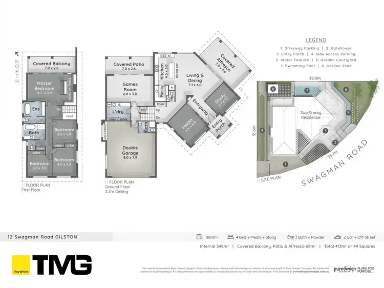 Floorplan of Homely house listing, 12 Swagman Road, Gilston QLD 4211