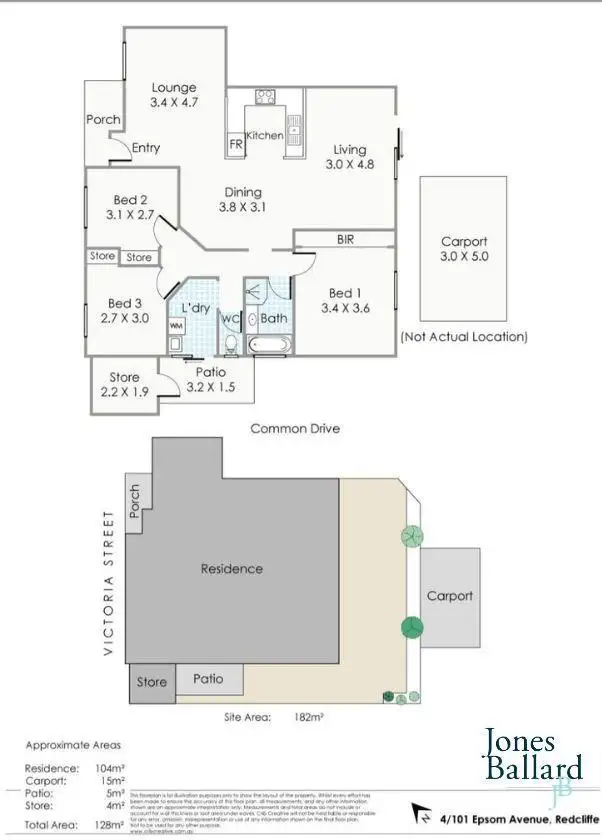 Floorplan of Homely house listing, 4/101 Epsom Avenue, Redcliffe WA 6104