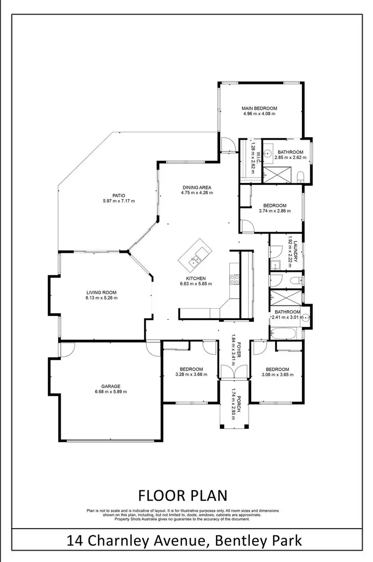 Floorplan of Homely house listing, 14 Charnley Avenue, Bentley Park QLD 4869