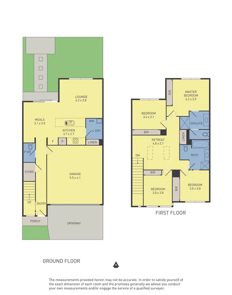 Floorplan of Homely house listing, 9 Grangehill Mews, Wyndham Vale VIC 3024