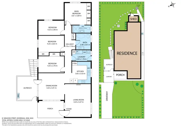 Floorplan of Homely house listing, 81 Meadow Street, Kooringal NSW 2650