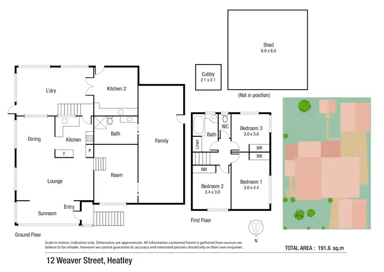 Floorplan of Homely house listing, 12 Weaver Street, Heatley QLD 4814