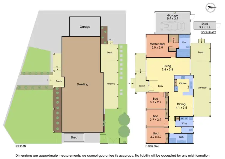 Floorplan of Homely house listing, 21 Pia Drive, Rowville VIC 3178